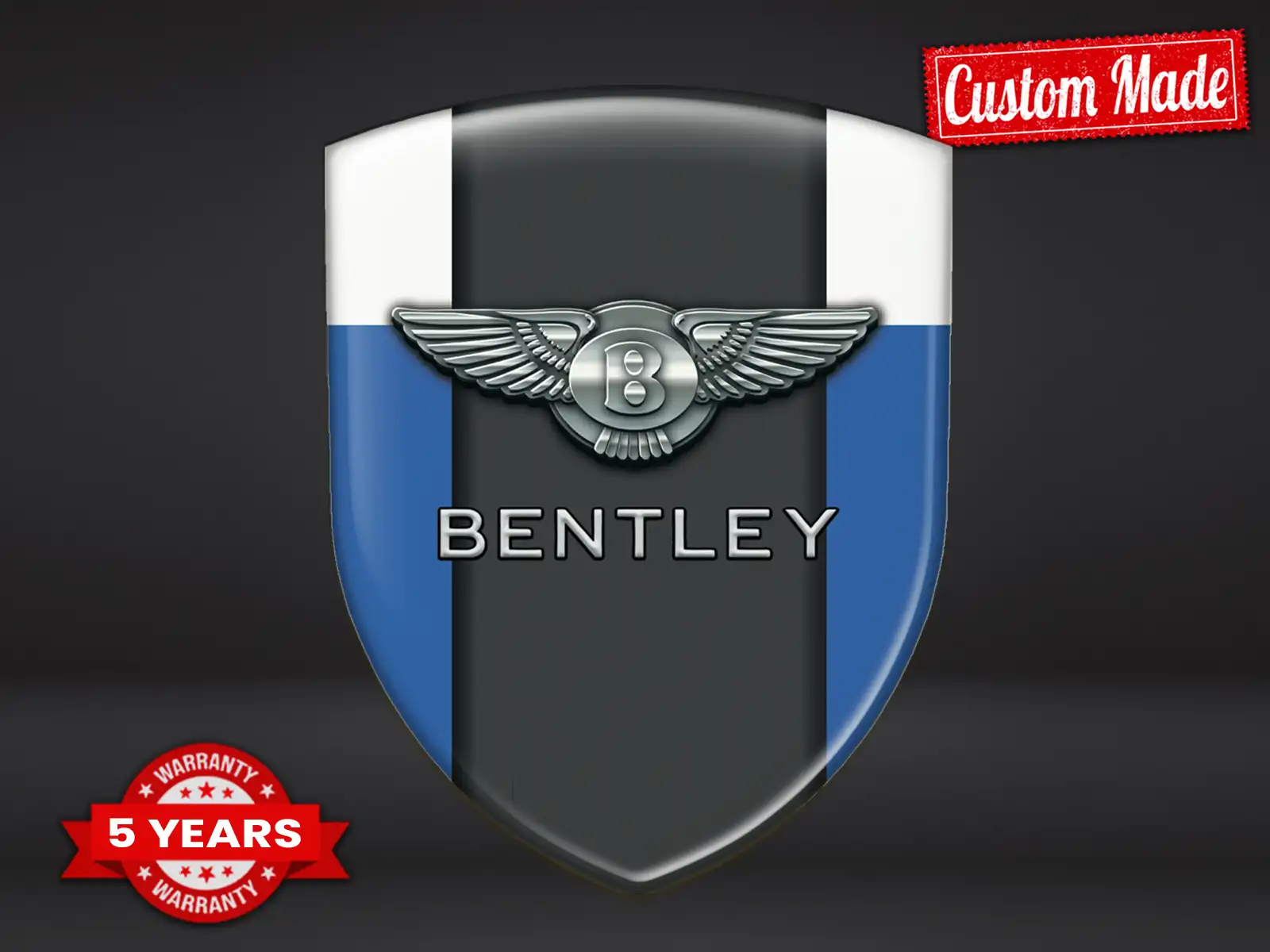 Bentley Pegatinas Auto Profesionales Modernas Resistente Estilo